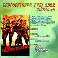 the poster for the devastator