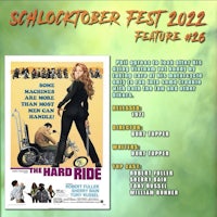 the poster for the hard ride