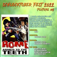 a poster for rome armed to the teeth